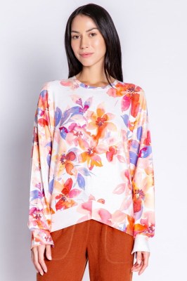 Lounge top - floral